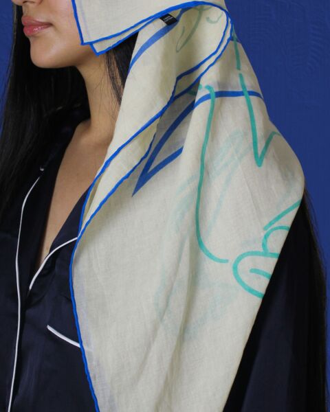 Ocean Spirit Pamuk Fular