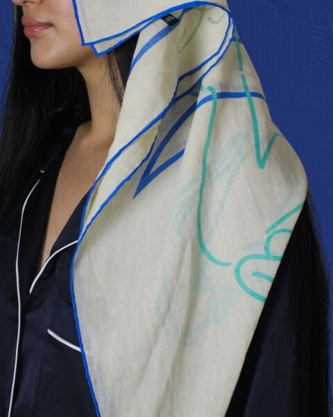 Ocean Spirit Pamuk Fular