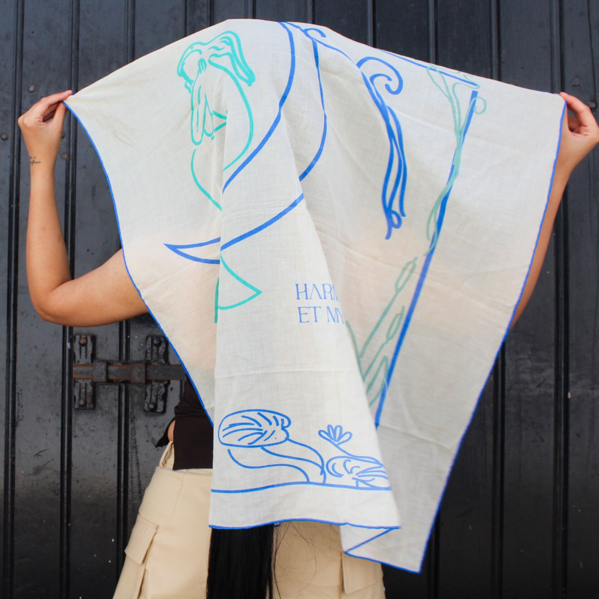 Ocean Spirit Pamuk Fular