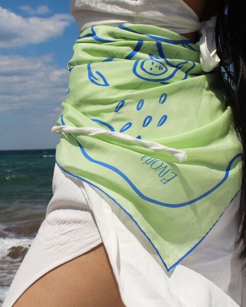 Spirit of Abundance - %70 Pamuk %30 İpek Fular