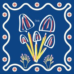 Magic Mushroom - Pamuk Fular