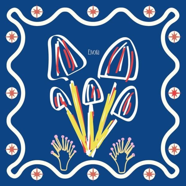 Magic Mushroom - Pamuk Fular