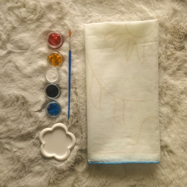 Lunara  - El Boyaması Fular Deneyim Kiti